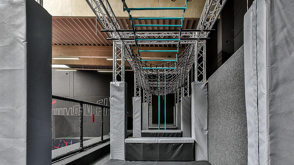 So sieht es im Trampolinpark Linden aus