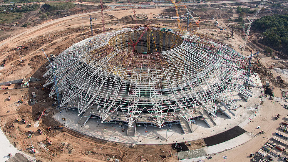Fußball-WM 2018 - Samara-Stadion