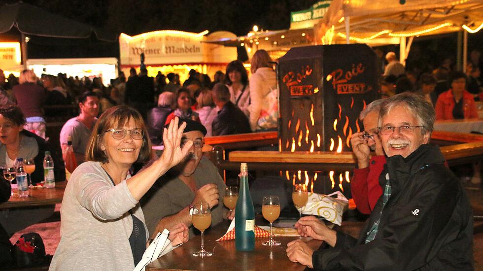 Party auf dem Herbstmarkt Friedberg