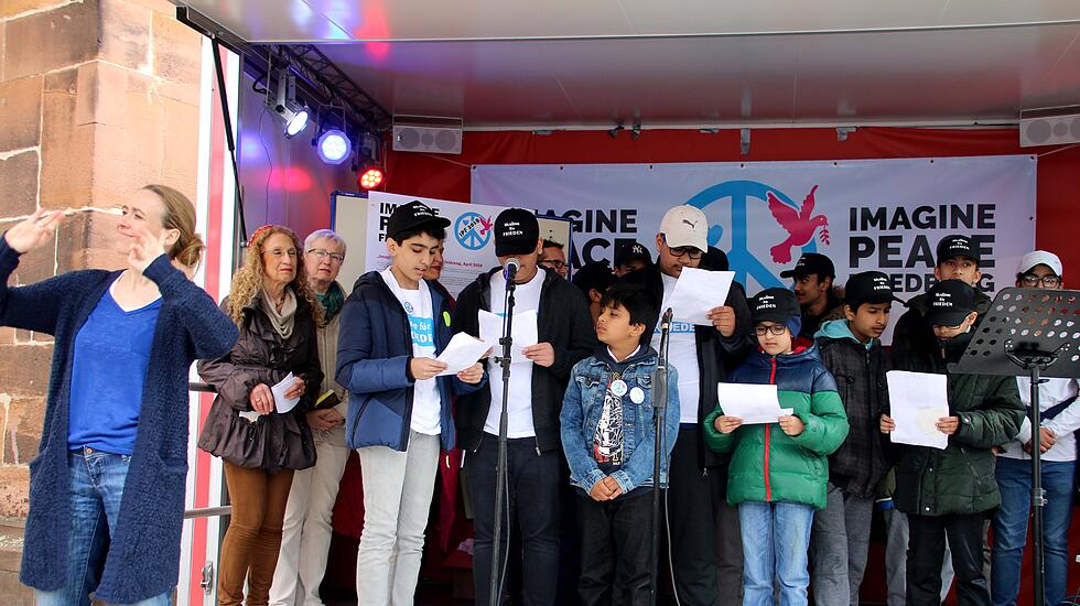 Friedenstag "Imagine Peace Friedberg"