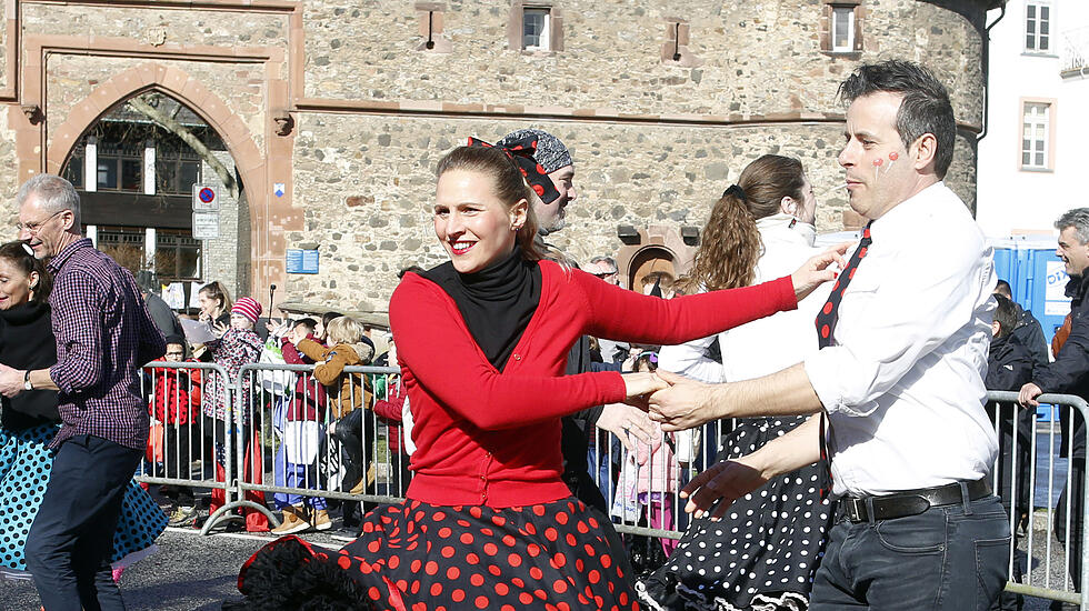 Faschingsumzug in Friedberg