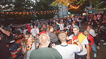 Public Viewing beim Deutschland-Spiel