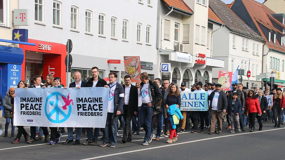 Friedenstag "Imagine Peace Friedberg"