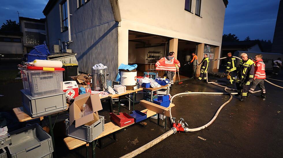 DRK von Hochwasser schwer getroffen