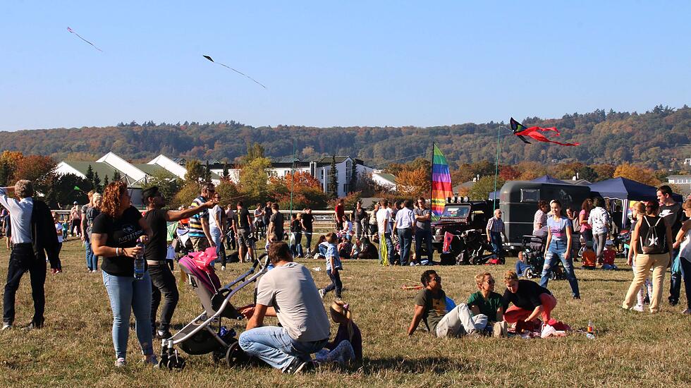Drachenfest zwischen Friedberg und Bad Nauheim