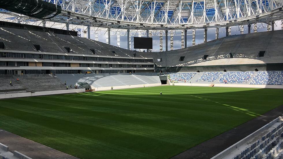 Fußball-WM 2018 - Nischni Nowgorod-Stadion