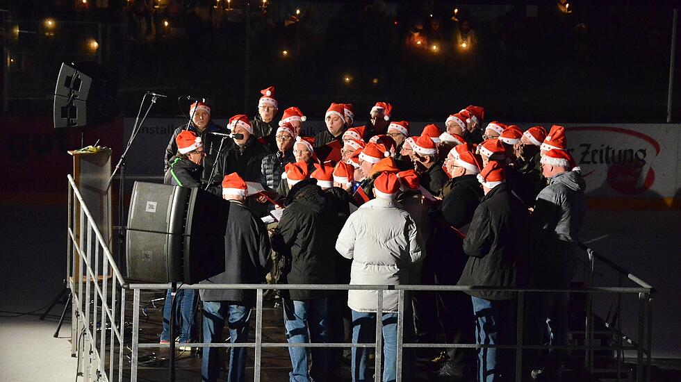 Weihnachtssingen beim EC Bad Nauheim