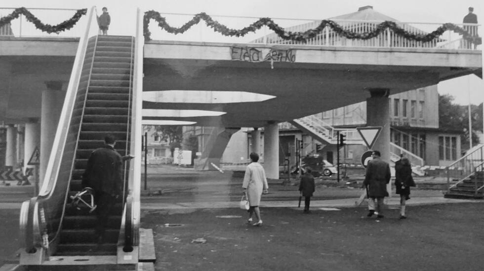 1968: Elefantenklo und Fußgängerzone Gießen entstehen