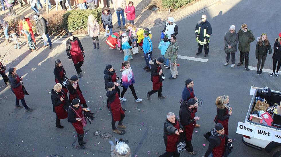 Faschingsumzug in Stammheim
