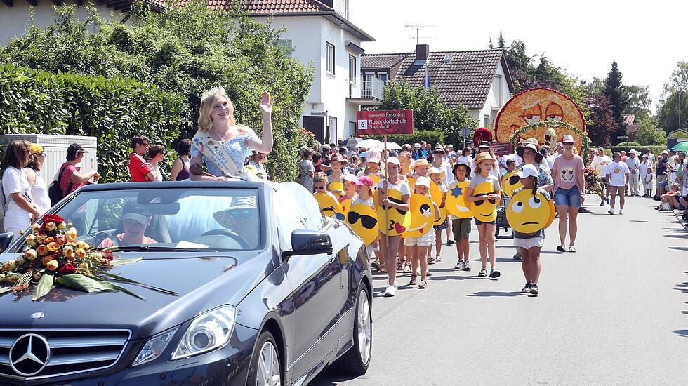 Rosenkorso in Steinfurth
