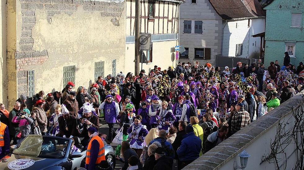 Faschingsumzug in Stammheim