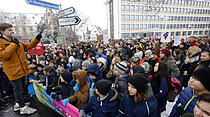 Demonstration für Vielfalt und Toleranz