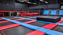 So sieht es im Trampolinpark Linden aus