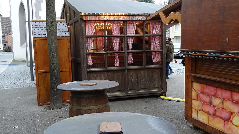 Vorbereitungen laufen: Gießener Weihnachtsmarkt kurz vor der Eröffnung