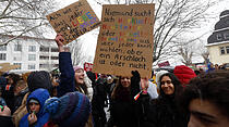 Demonstration für Vielfalt und Toleranz