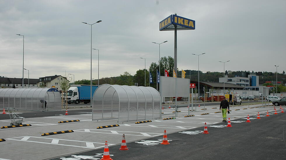 So sieht's kurz vor der Eröffnung in IKEA Wetzlar aus