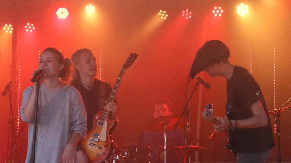 Rock im Sprudelhof  der Musikschule Bad Nauheim
