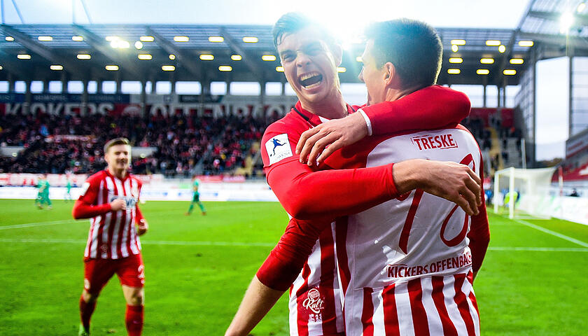 Fussball RL Suedwest, Kickers Offenbach - FC Astoria Walldorf