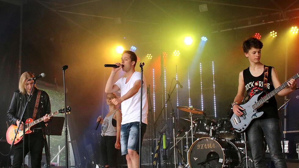 Rock im Sprudelhof  der Musikschule Bad Nauheim
