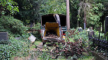 Baumarbeiten Alter Friedhof Gießen