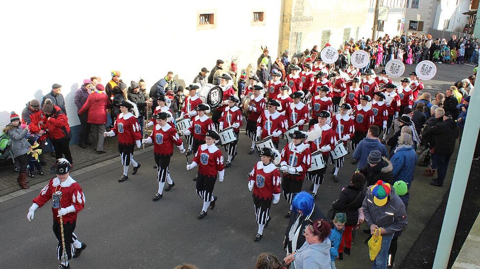 Faschingsumzug in Stammheim