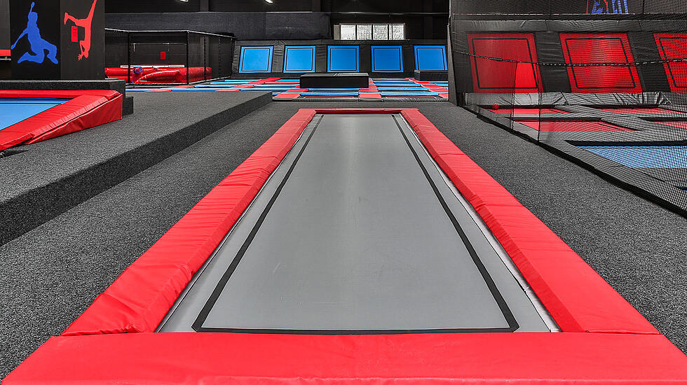 So sieht es im Trampolinpark Linden aus
