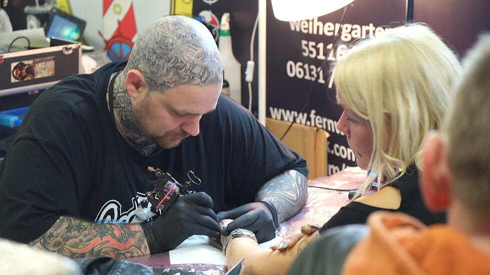 Tattoo-Convention in den Hessenhallen