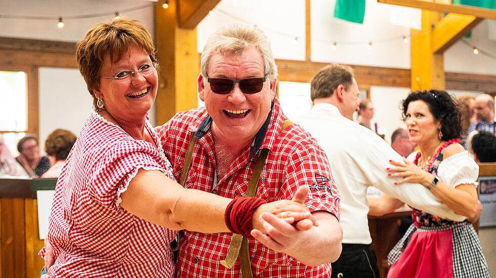 Abschluss 10. Pohlheimer Wiesnfest mit den Trenkwaldern