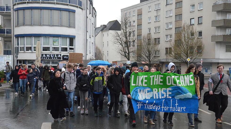 "Fridays for Future"-Demonstration in Friedberg