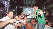 Public Viewing beim Deutschland-Spiel