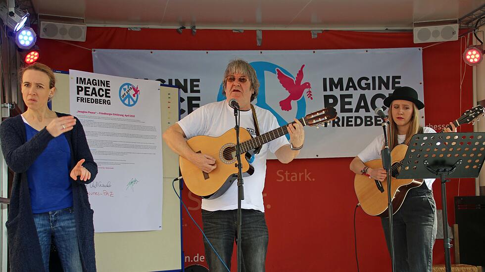 Friedenstag "Imagine Peace Friedberg"