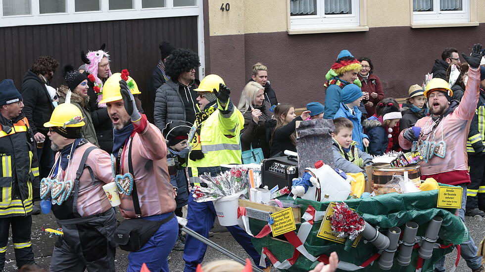 Bunter Faschingsumzug in Ober-Mörlen