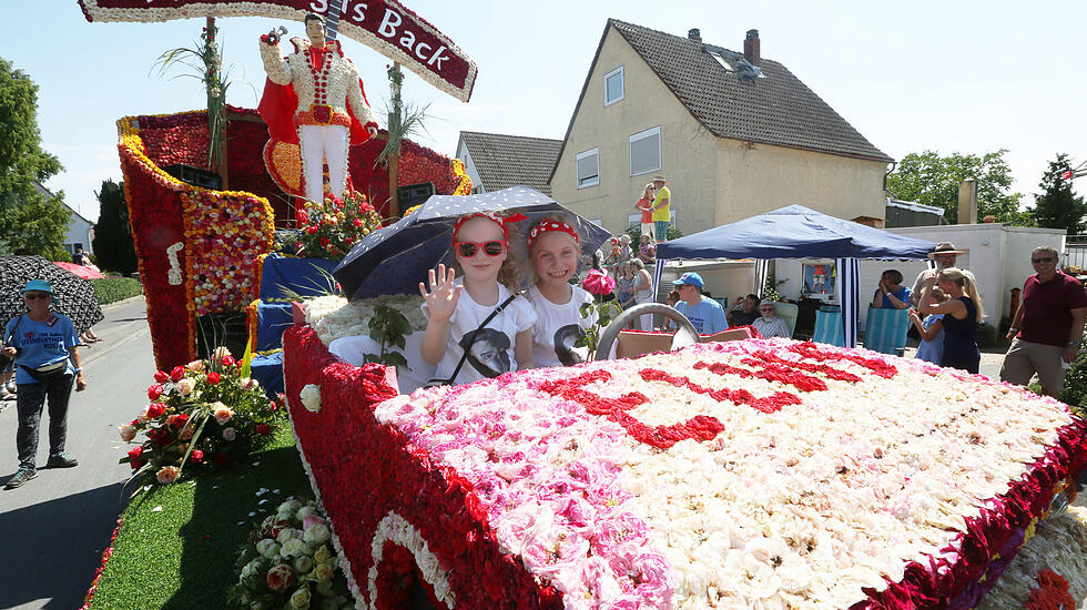 Rosenkorso in Steinfurth