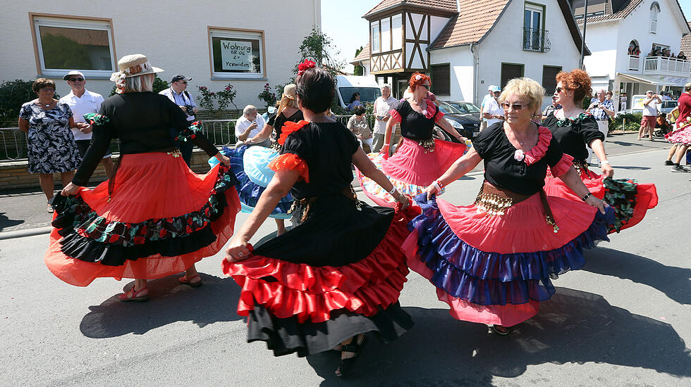 Rosenkorso in Steinfurth