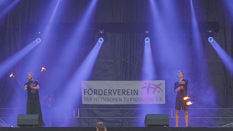 Das sind die besten Bilder von der Gala des 9. Hessischen Landeskinderturnfestes in Gießen