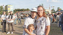 Public Viewing beim Deutschland-Spiel