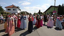 Rosenkorso in Steinfurth