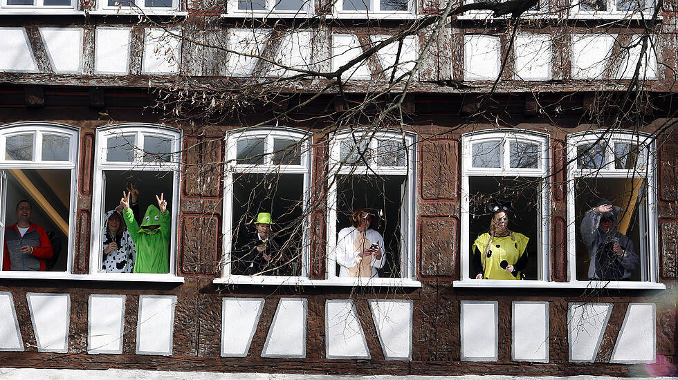 Faschingsumzug in Friedberg