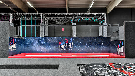 So sieht es im Trampolinpark Linden aus