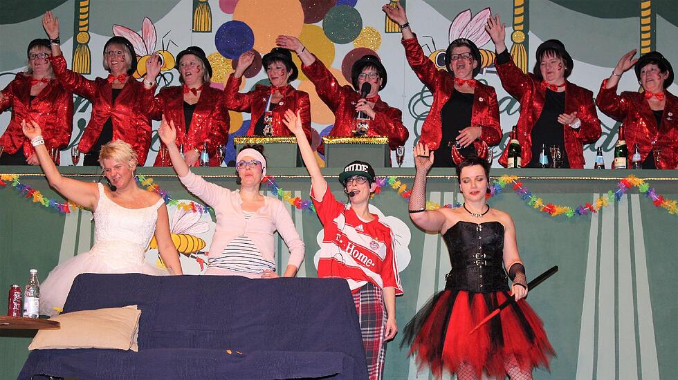 Faschingsitzung der Landfrauen Nieder-Mockstadt