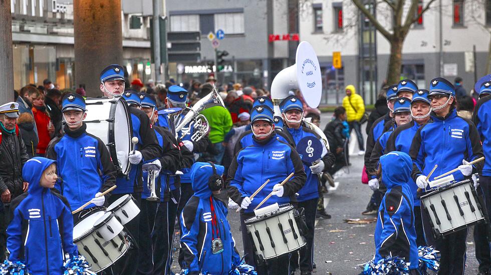 Fassenachtszug in Giessen