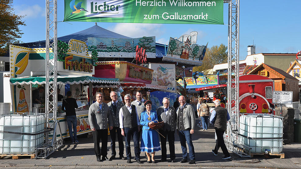 537. Gallusmarkt in Grünberg eröffnet