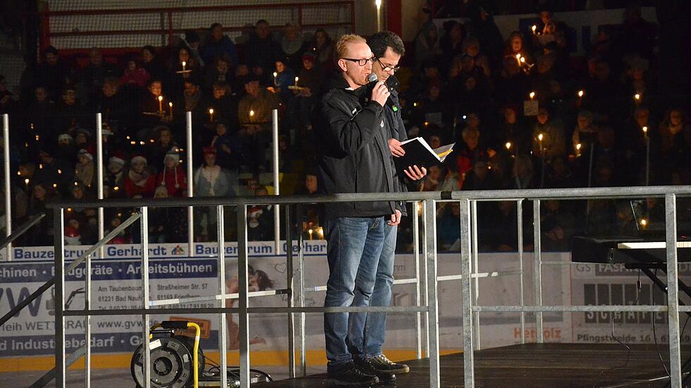 Weihnachtssingen beim EC Bad Nauheim