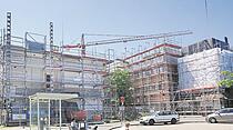Baustellen in der Stadt Gießen