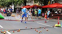 Friedberg spielt auf der Kaiserstraße