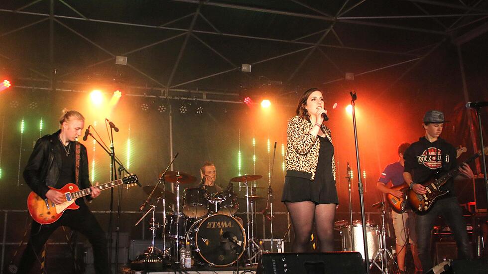 Rock im Sprudelhof  der Musikschule Bad Nauheim