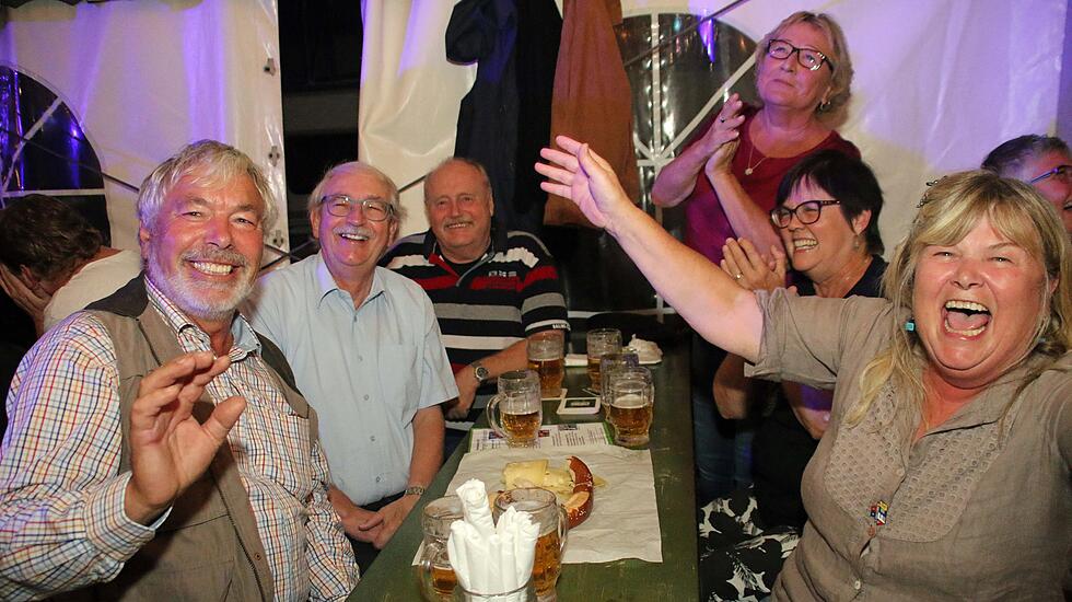 Party auf dem Herbstmarkt Friedberg