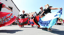Rosenkorso in Steinfurth