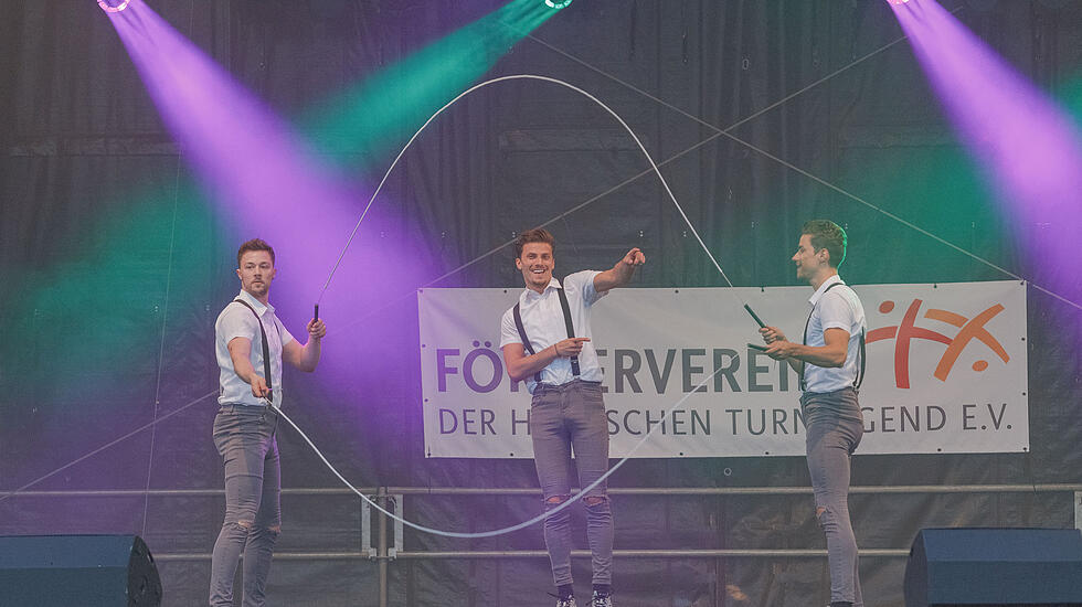 Das sind die besten Bilder von der Gala des 9. Hessischen Landeskinderturnfestes in Gießen