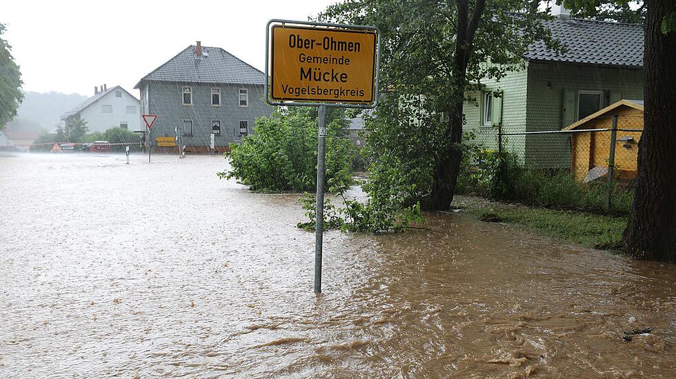 Unwetter im Vogelsbergkreis